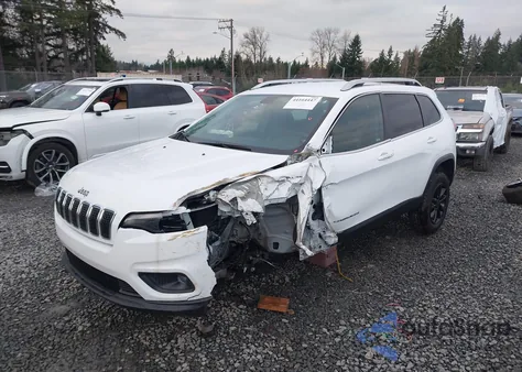2019 Jeep Cherokee Latitude Plus 4X4 z USA, uszkodzony, nr VIN 1C4PJMLB5KD257599
